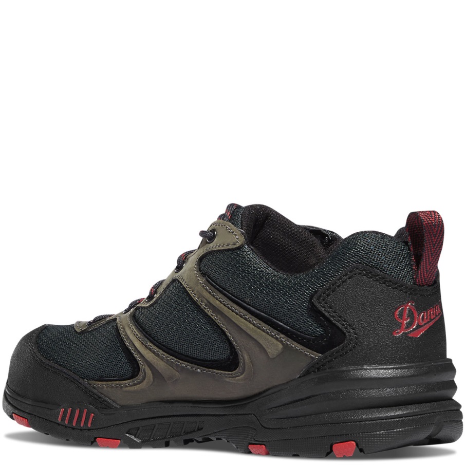 Danner Springfield χαμηλό 3 γκρι/κόκκινο σύνθετο δάχτυλο