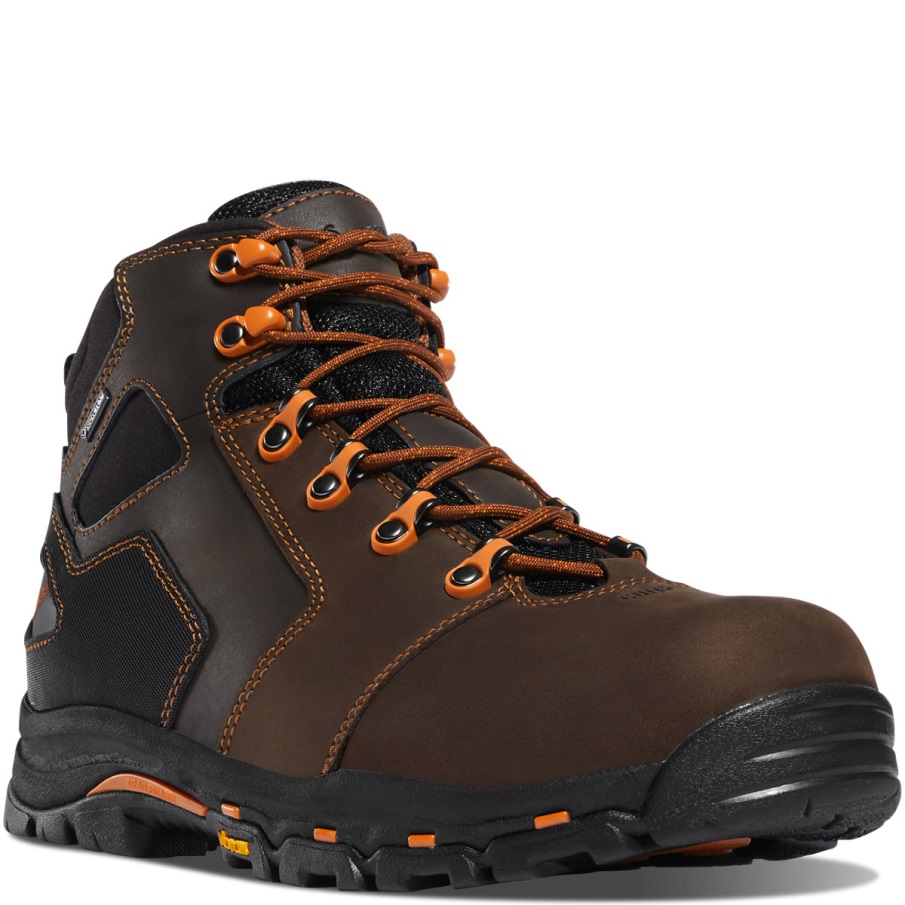 Danner Vicious 4,5 καφέ/πορτοκαλί σύνθετο δάκτυλο