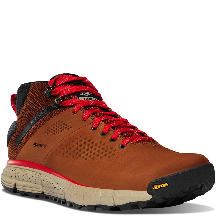 Trail 2650 Mid Gtx καφέ/κόκκινο Danner