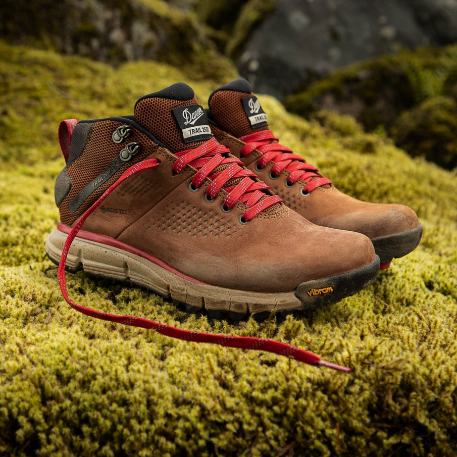 Trail 2650 Mid Gtx καφέ/κόκκινο Danner