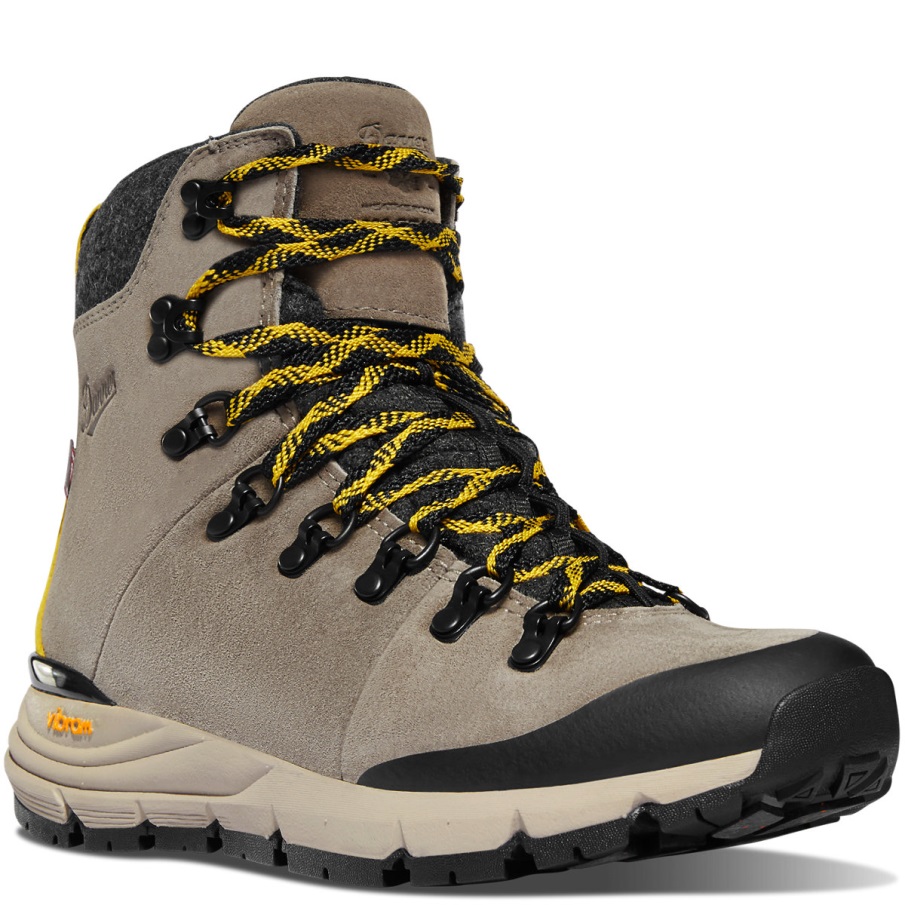 γυναικείο Arctic 600 Side-zip 7 Driftwood/yellow 200g Danner