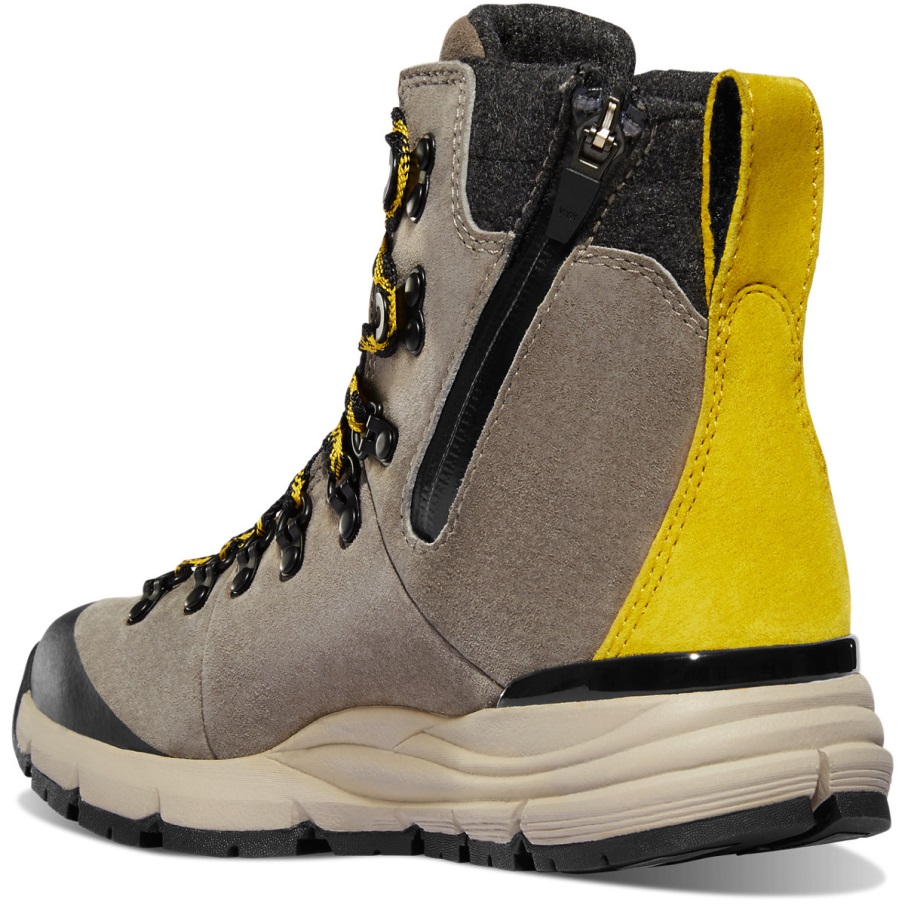 γυναικείο Arctic 600 Side-zip 7 Driftwood/yellow 200g Danner