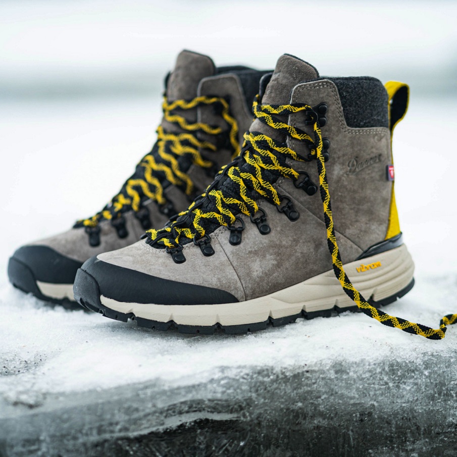 γυναικείο Arctic 600 Side-zip 7 Driftwood/yellow 200g Danner