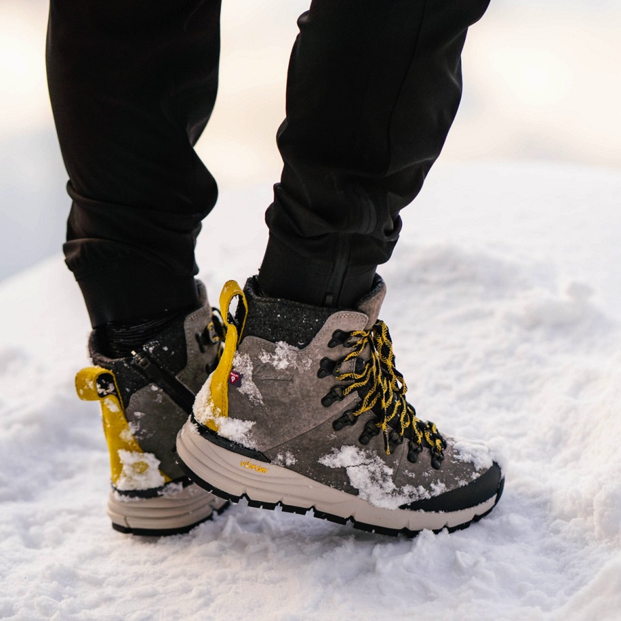 γυναικείο Arctic 600 Side-zip 7 Driftwood/yellow 200g Danner