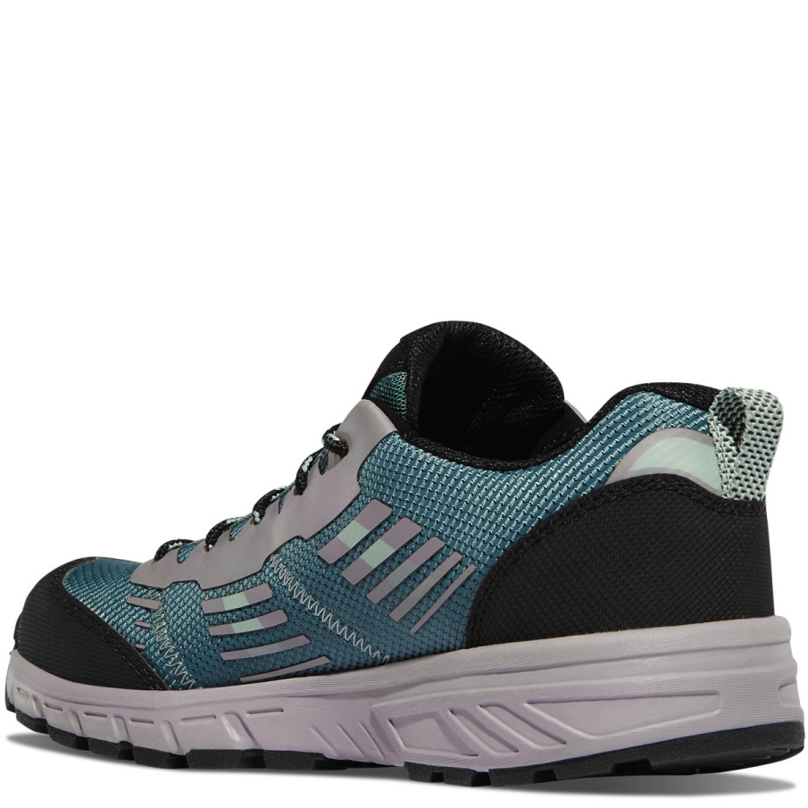 γυναικείο χρόνο εκτέλεσης 3 γαλαζοπράσινα σύνθετα δάχτυλα